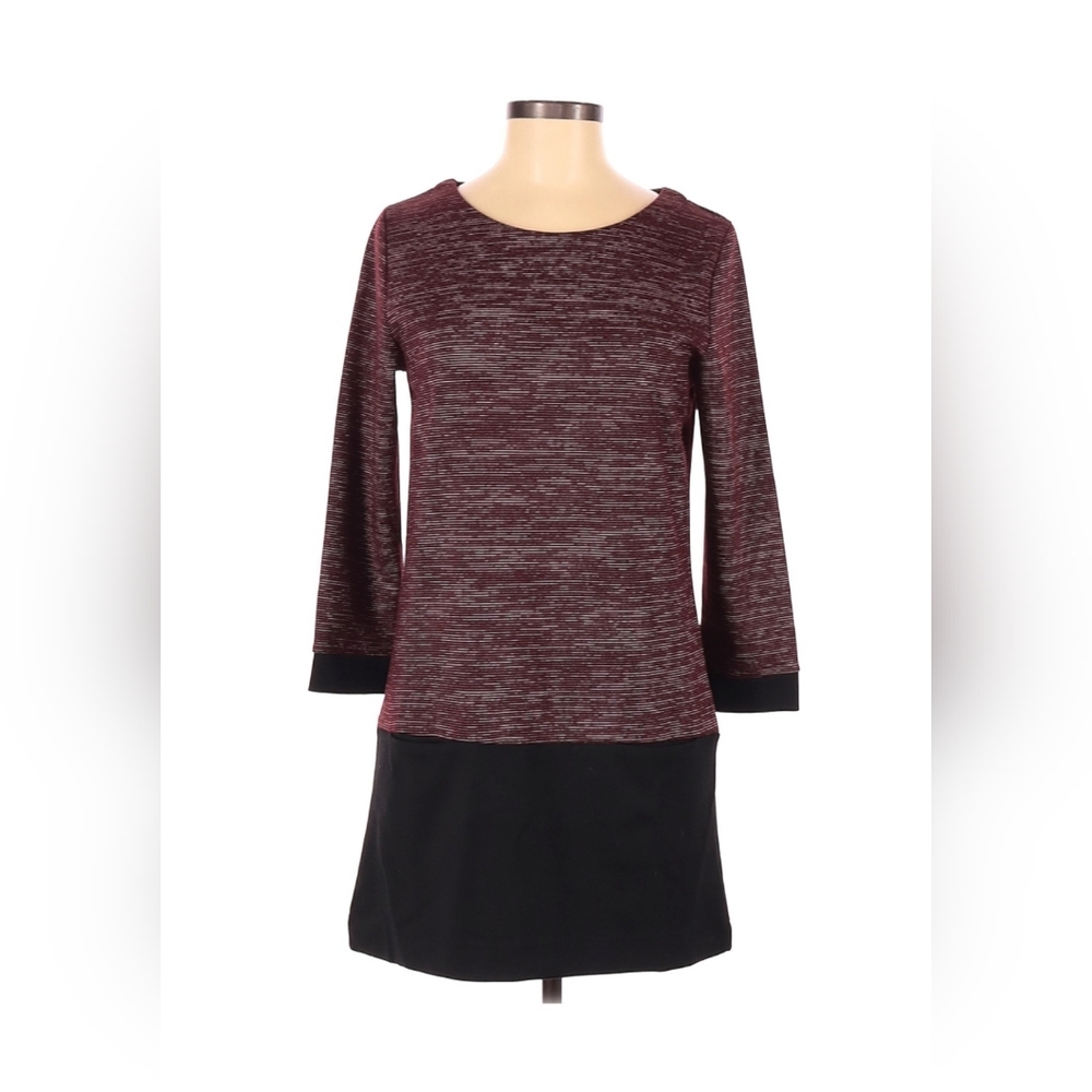 Noir Shift Dress With Pockets